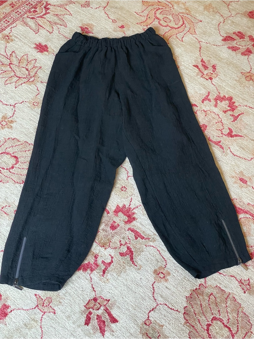 Linen Wide Leg Pants